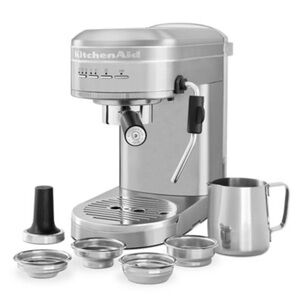 Brand New KitchenAid Metal semi-automatic espresso machine.